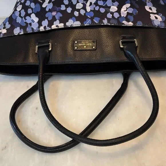 Kate Spade Bag Purse Handbag Floral Grove Street Margareta Tote Pocketbook - Picture 11 of 16